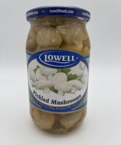 Lowell pickled mushrooms