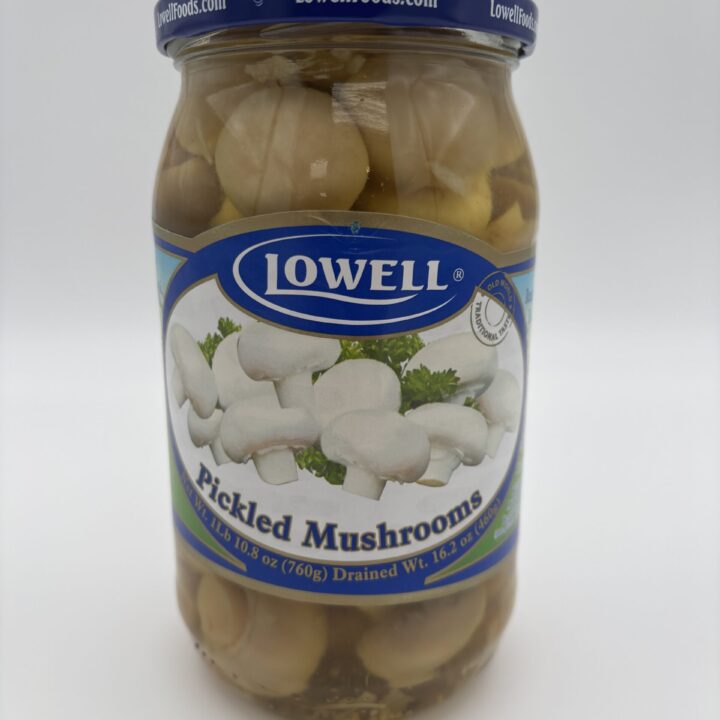 Lowell pickled mushrooms