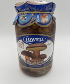 Lowell podgrzybek, pickled bay bolete mushrooms