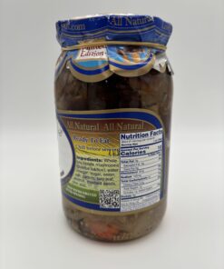 Alternative view of Lowell podgrzybek, pickled bay bolete mushrooms