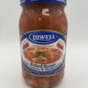 Lowell baked beans with tomato and mushrooms