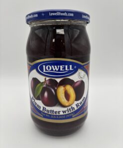 Lowell plum butter with rum