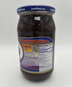Alternative view of Lowell plum butter with rum