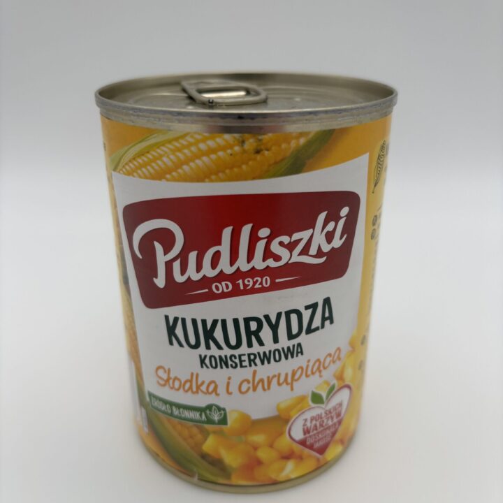pudliszki kukurydza konserowe,sporks I chrupiaca