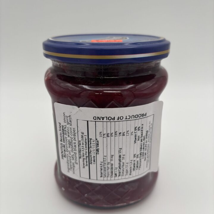 Alternative view of provitus buraczki zasmazane, fried beetroot strips