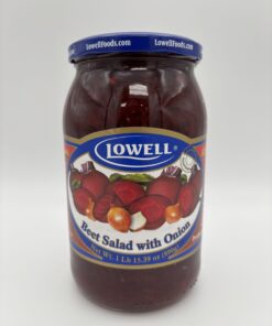 Lowell beet salad with onion