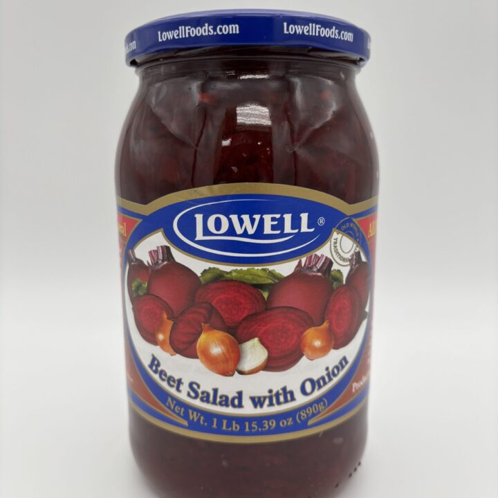 Lowell beet salad with onion