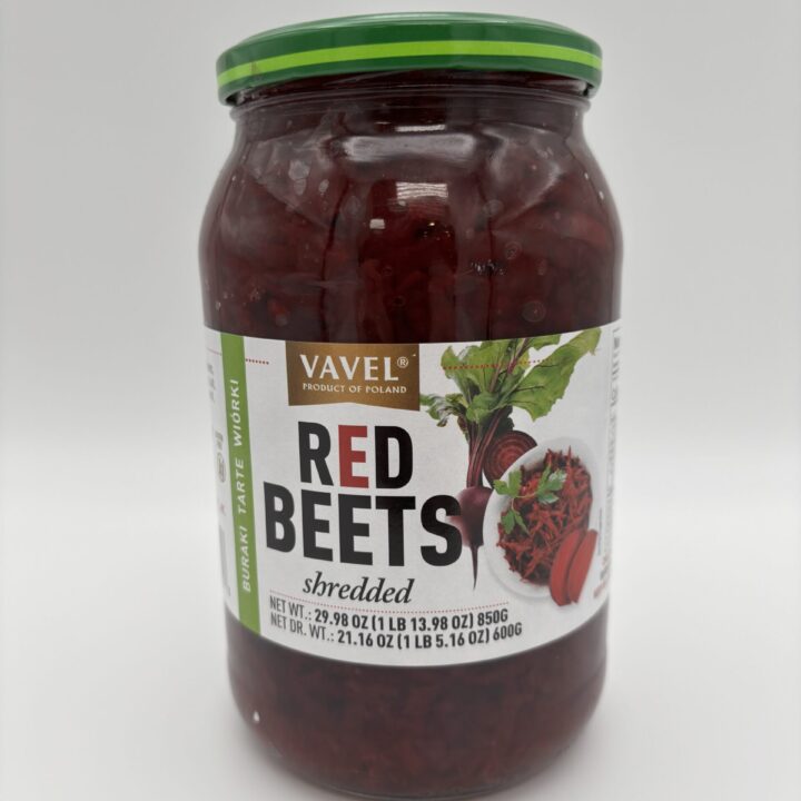 vavel red beets shredded