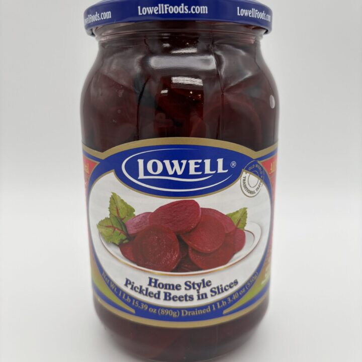 Lowell home style pickled beets in slices