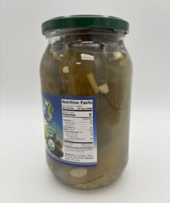 Alternative view of Belveder cucumber in brine