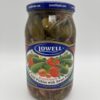 Lowell polish dill pickles with sweet peppers