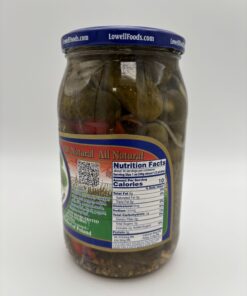 Lowell polish dill pickles with sweet peppers - Image 2