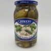 Lowell polish dill pickles with garlic
