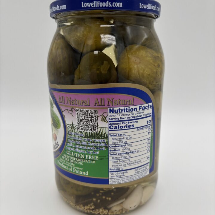 Lowell polish dill pickles with garlic - Image 3