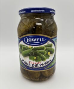 Lowell classic polish dill pickles