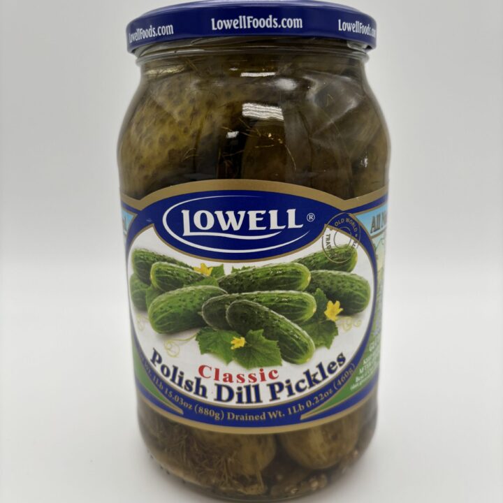 Lowell classic polish dill pickles