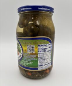 Alternative view of Lowell old country style polish dill pickles