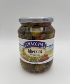 cracovia gherkins in vinegar brine
