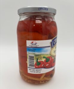 cracovia marinated red peppers quartered peppers in ginger brine - Image 3