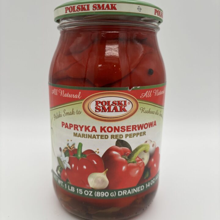 polski Smak paprika konserwowa marinated red peppers