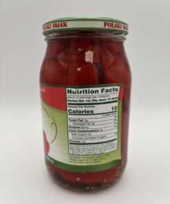 Alternative view of polski Smak paprika konserwowa marinated red peppers