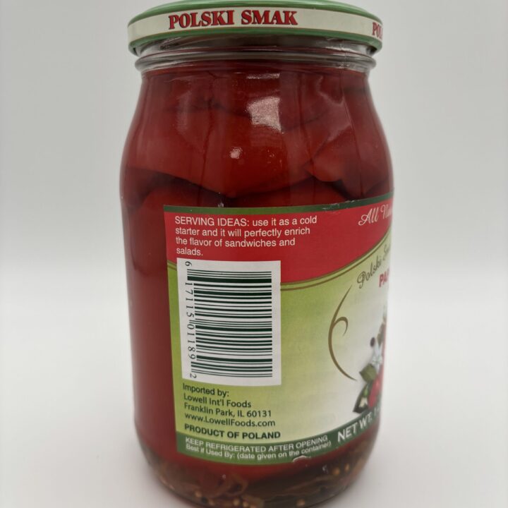 polski Smak paprika konserwowa marinated red peppers - Image 3