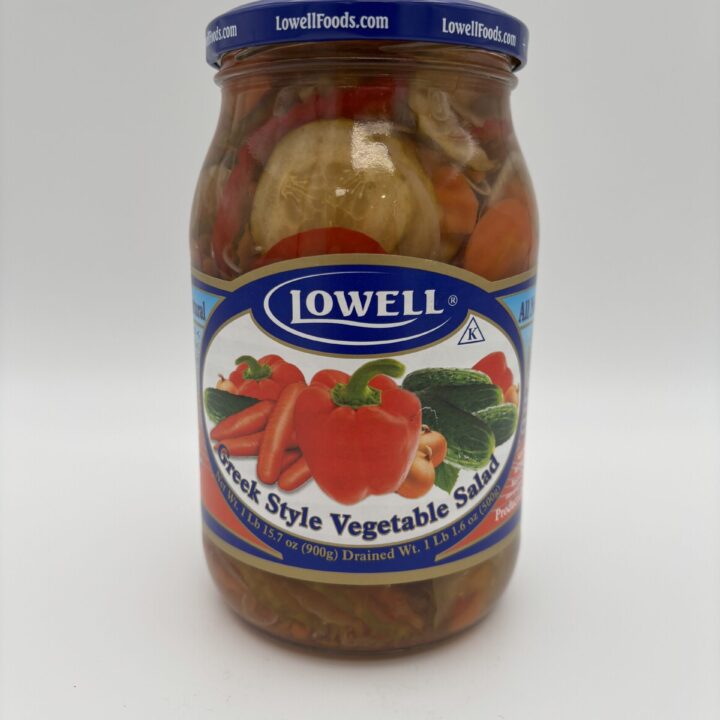 Lowell Greek style vegetable salad