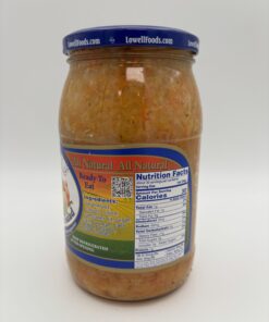 Alternative view of Lowell sauerkraut home style salad
