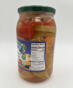 Alternative view of Belveder vegetable salad dinner style
