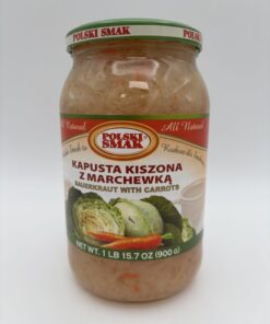 polski Smak kapusta kiss one z marchewka, sauerkraut with carrots