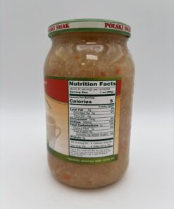 Alternative view of polski Smak kapusta kiss one z marchewka, sauerkraut with carrots