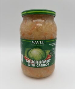 vavel sauerkraut with carrots