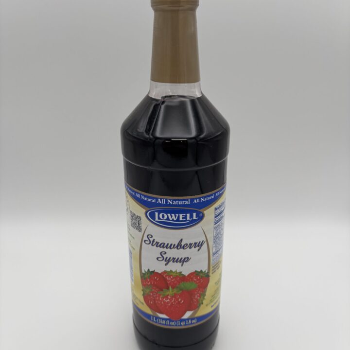 Lowell strawberry syrup