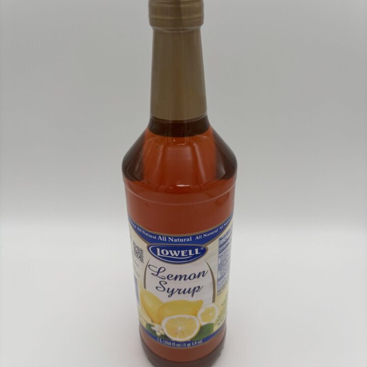 Lowell lemon syrup