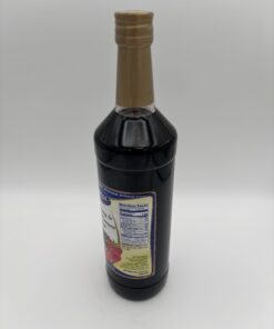 Alternative view of Lowell raspberry and black currant syrup