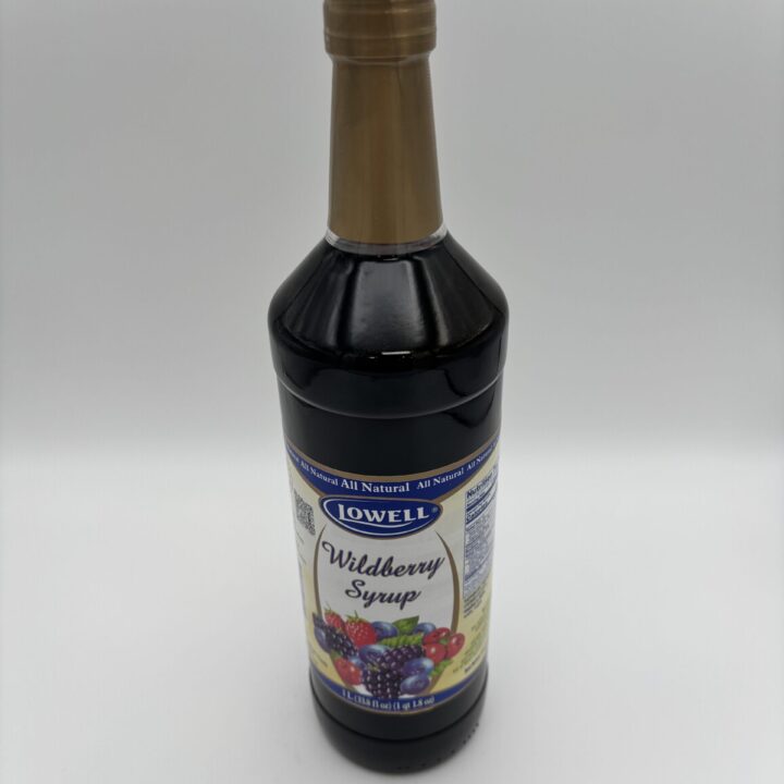 Lowell wild berry syrup