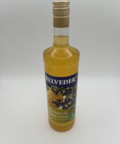 Belveder elderberry and lemon fruit syrup
