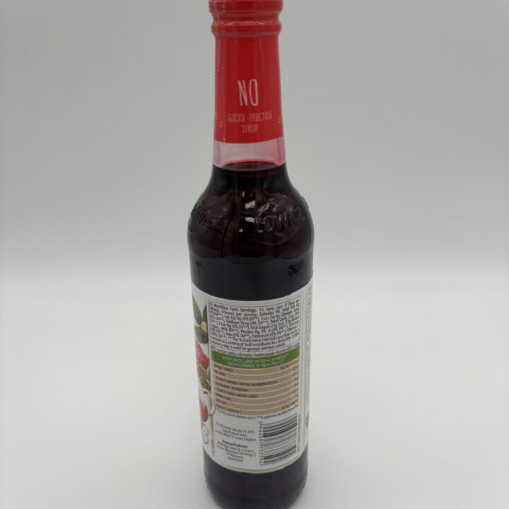 Alternative view of lowicz raspberry syrup