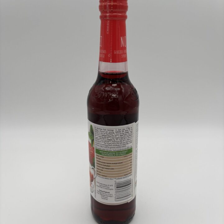 Alternative view of lowicz strawberry syrup
