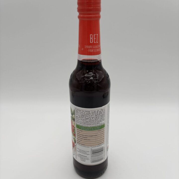 Alternative view of lowicz raspberry with lime tree syrup