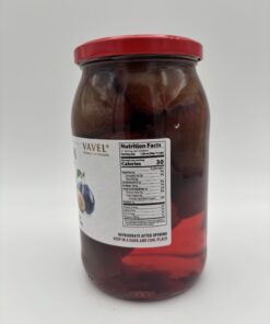 Alternative view of vavel plum compote