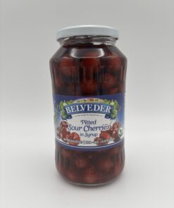 Belveder pitted sour cherries in syrup