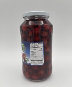 Alternative view of Belveder pitted sour cherries in syrup