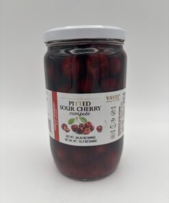 vavel pitted sour cherry compote