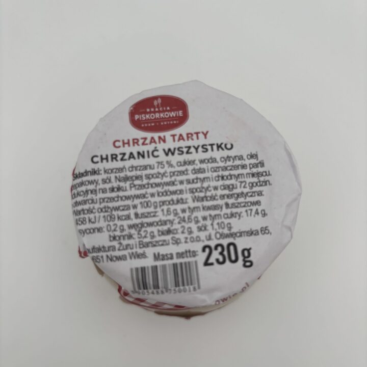 Alternative view of chrzan naturally chrzanic wszystko