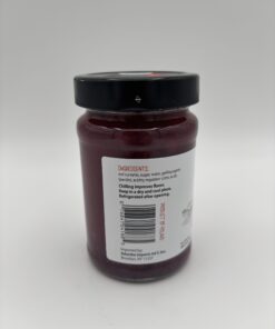 Alternative view of vavel red currant reduced sugar perserves