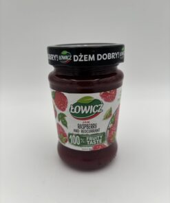 lowicz raspberry and red currant jam