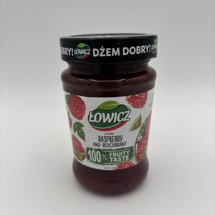 lowicz raspberry and red currant jam