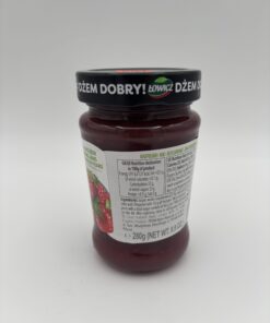 Alternative view of lowicz raspberry and red currant jam