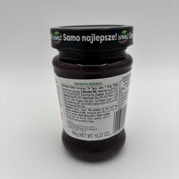 Alternative view of lowicz plum butter
